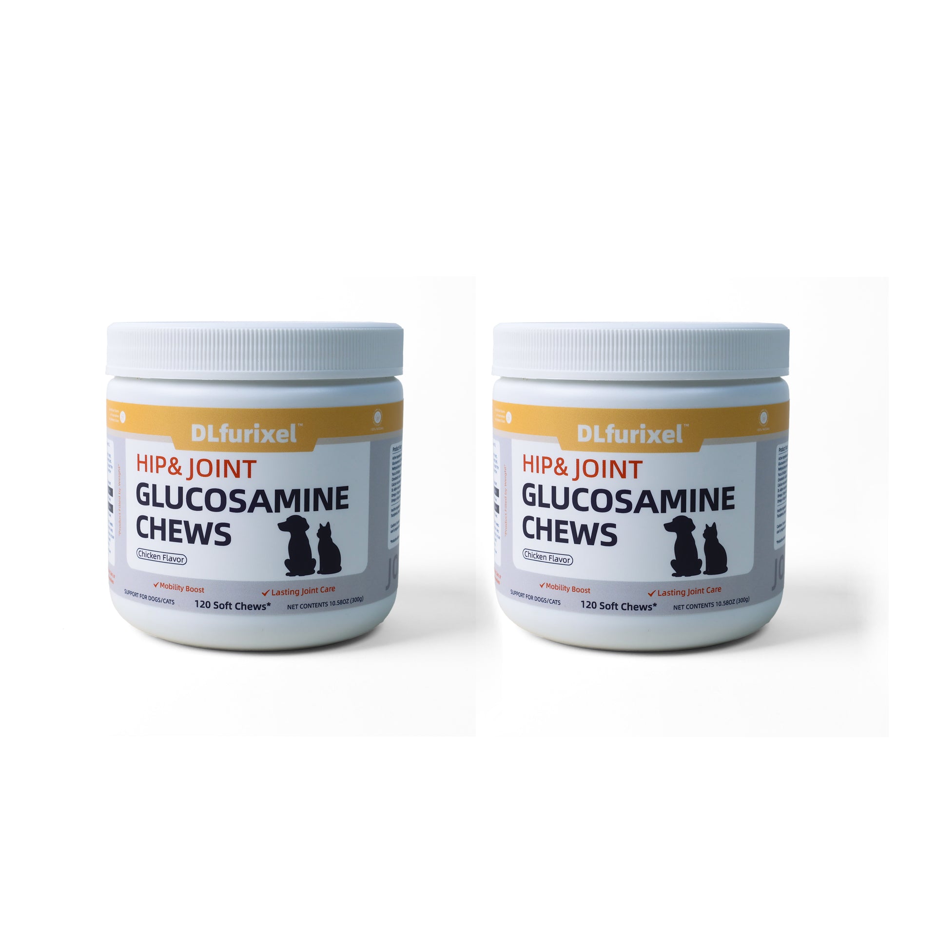 DLFURIXEL Glucosamine Chondroitin MSM Joint Care Soft Chews