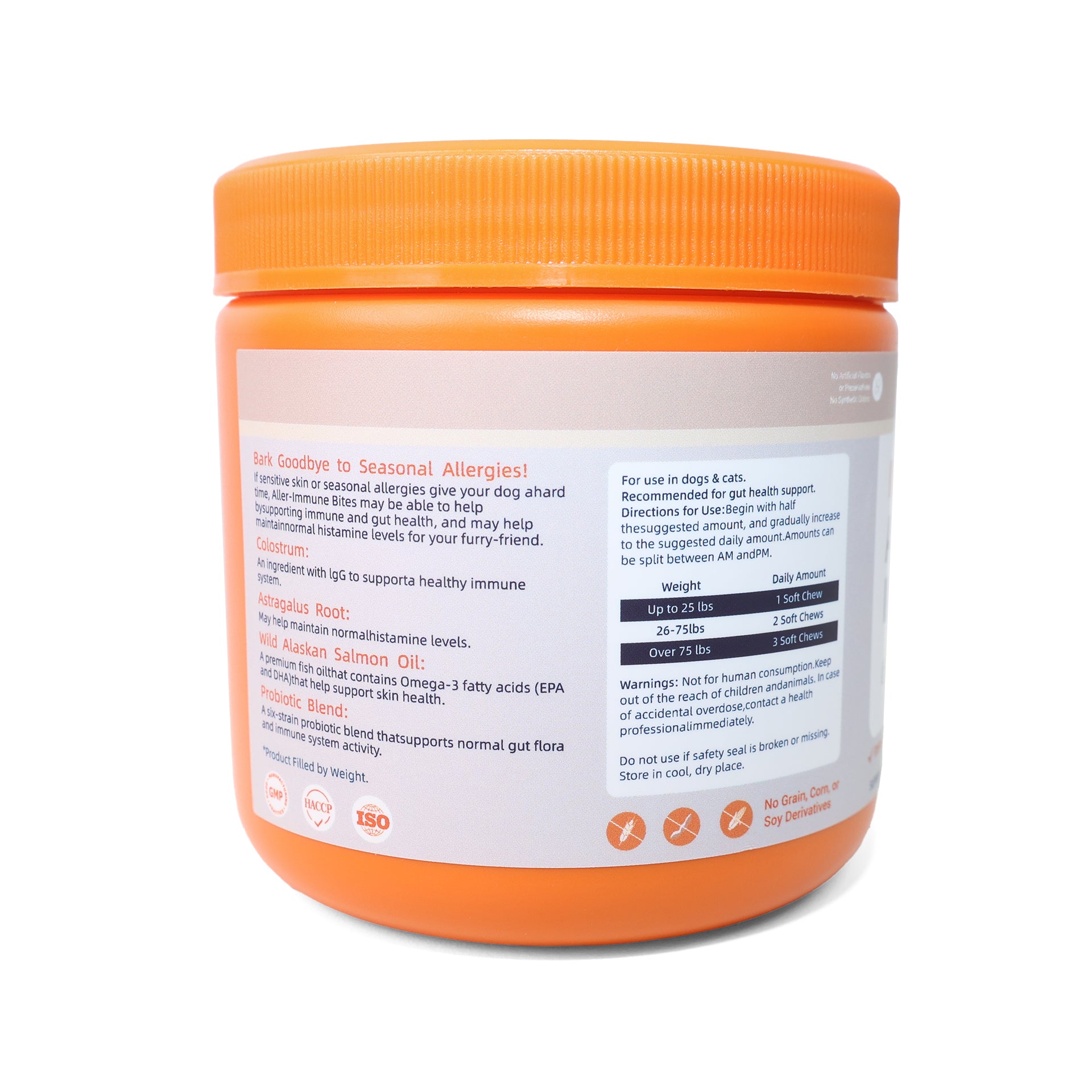 DLFURIXEL Colostrum Astragalus Soft Chews for Immune Support