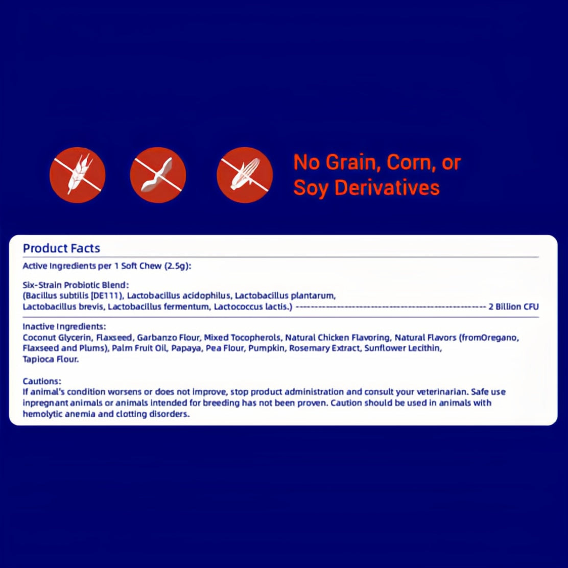 DLFURIXEL Probiotic Soft Chews for Dogs & Cats