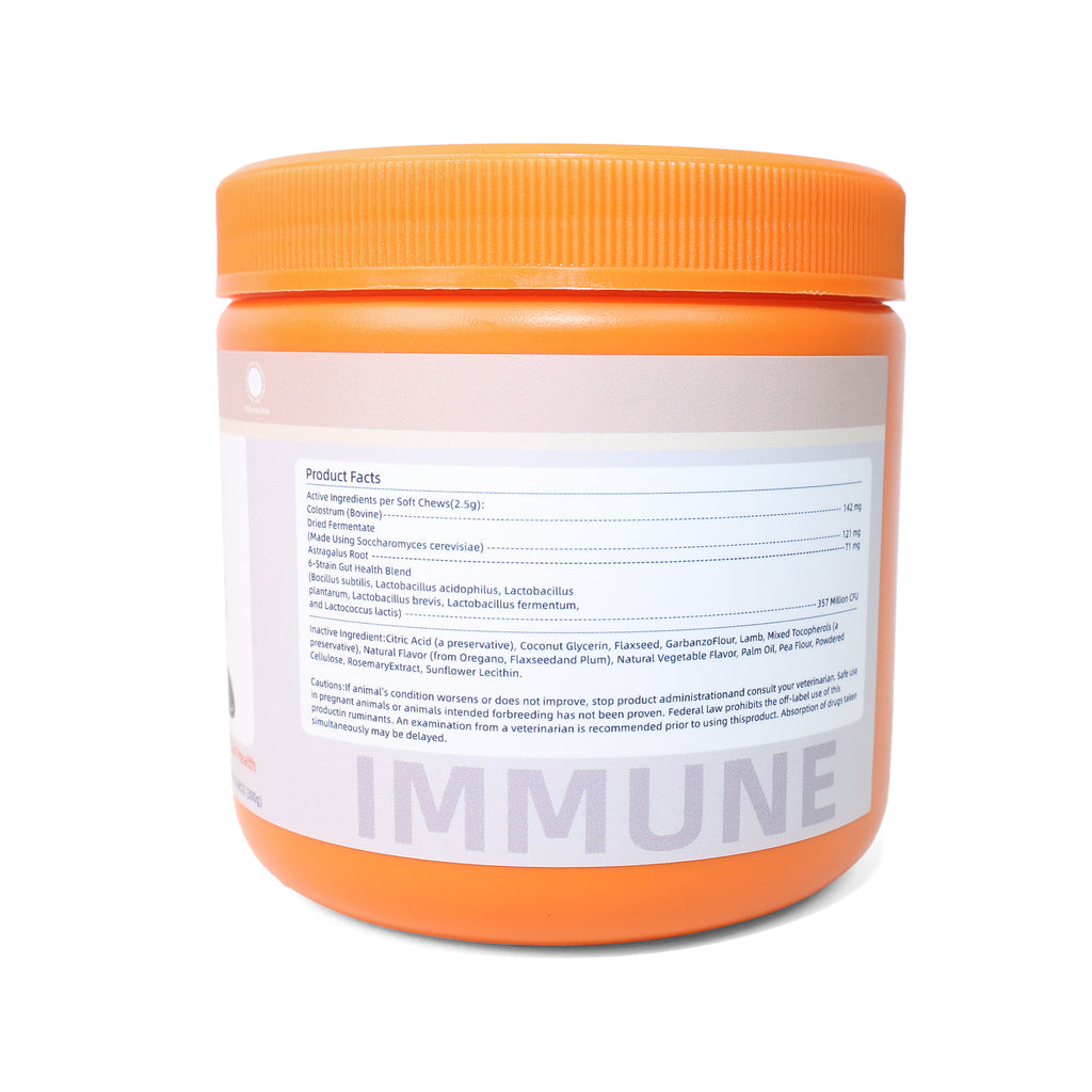 DLFURIXEL Colostrum Astragalus Soft Chews for Immune Support