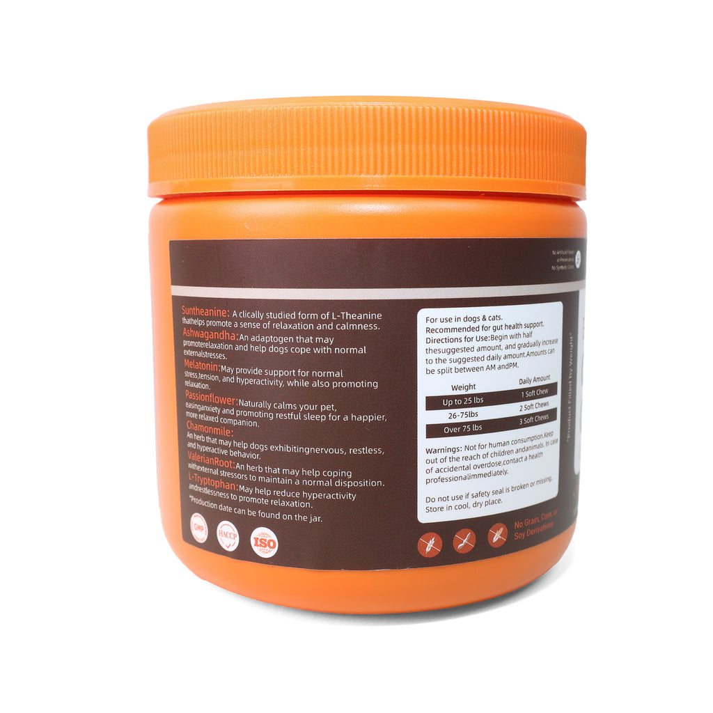 DLFURIXEL Calming Soft Chews – Anxiety & Stress Relief