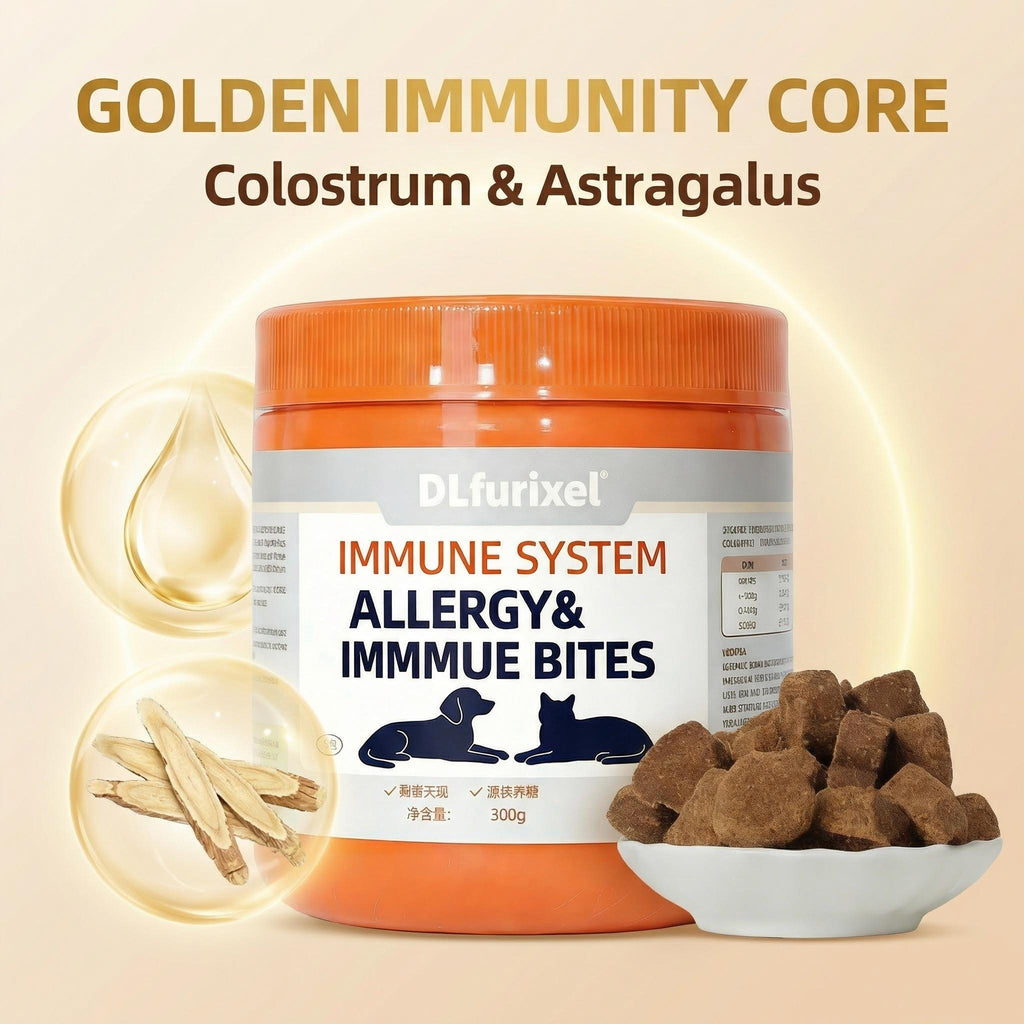 DLFURIXEL Colostrum Astragalus Soft Chews for Immune Support