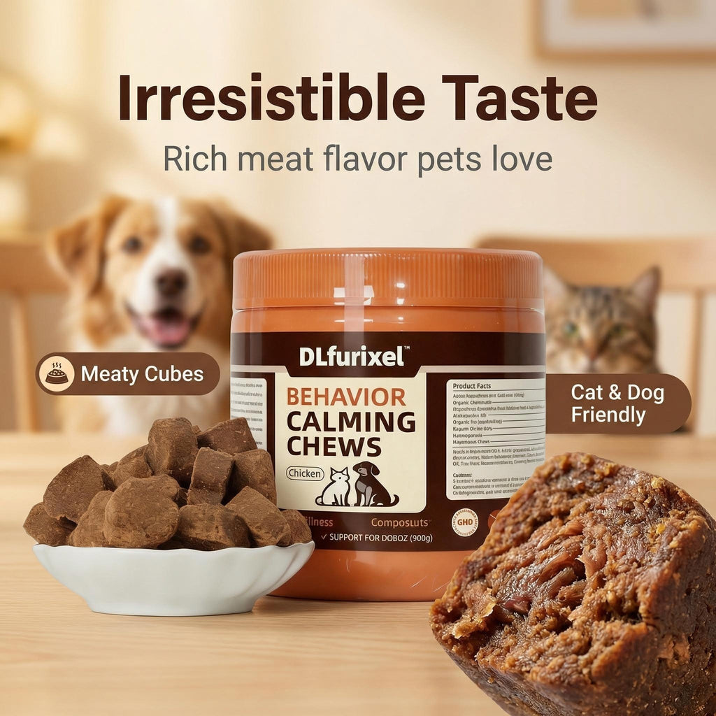 DLFURIXEL Calming Soft Chews – Anxiety & Stress Relief
