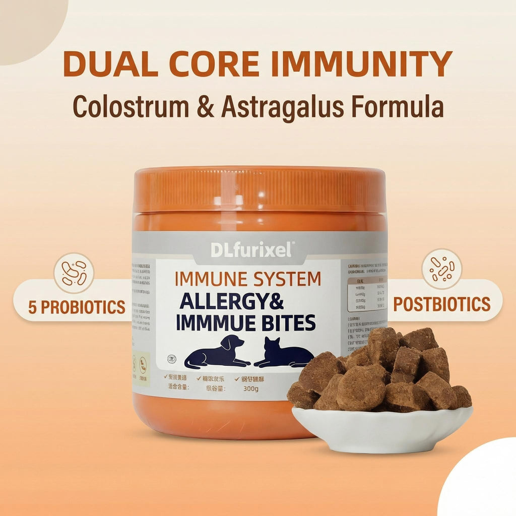 DLFURIXEL Colostrum Astragalus Soft Chews for Immune Support